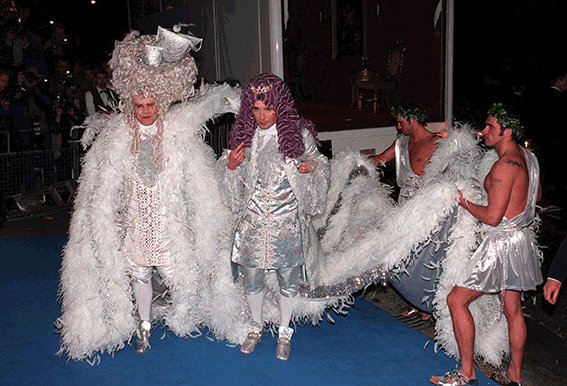 Q MAGAZINE MEDIA-The Dress and the Diva-DIVA Elton John