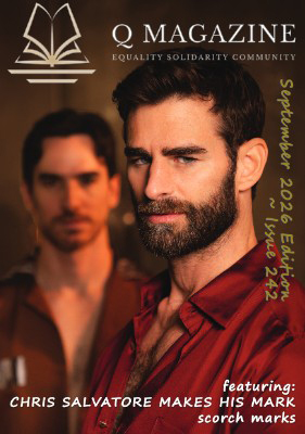 Q MAGAZINE-Chris Salvatore Makes His Mark-September Q Cover - Q MAGAZINE Q MAGAZINE-Chris Salvatore Makes His Mark-September Q Cover